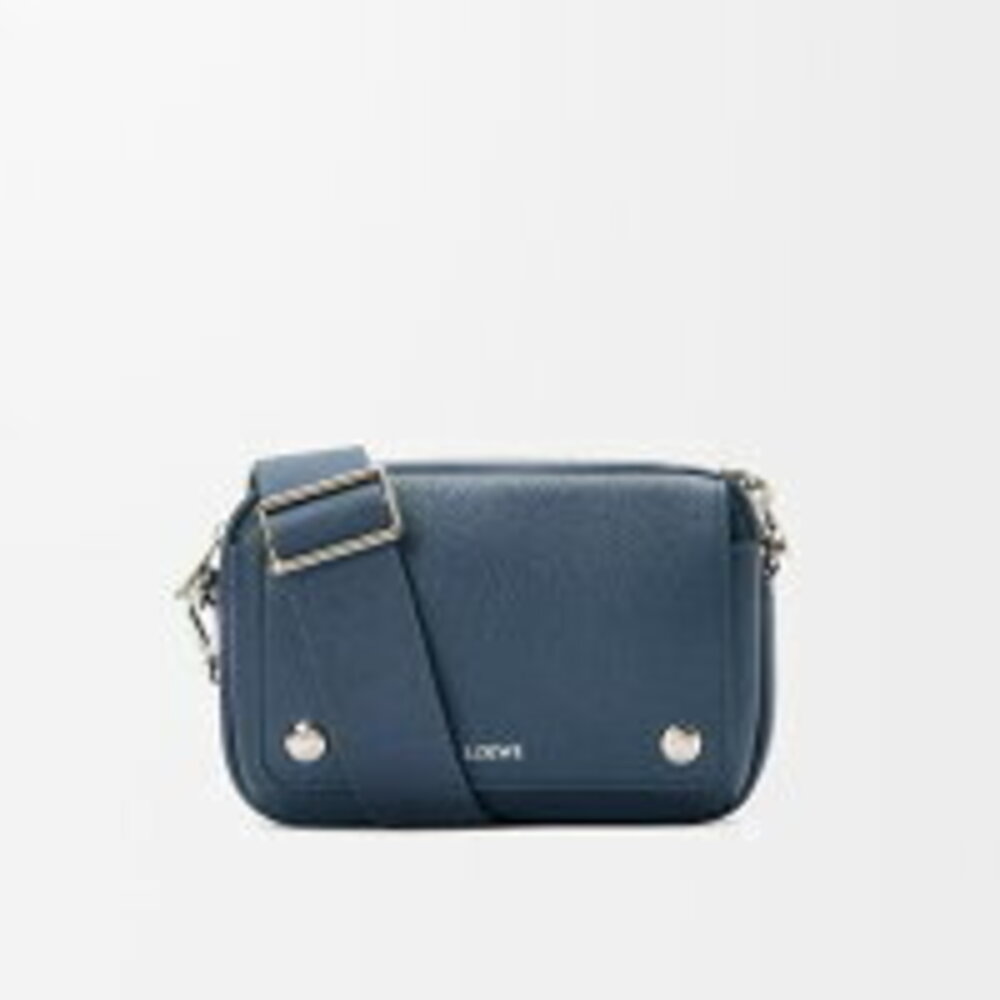 LOEWE Pebble Messenger Bag Indigo - Picture 1 of 5